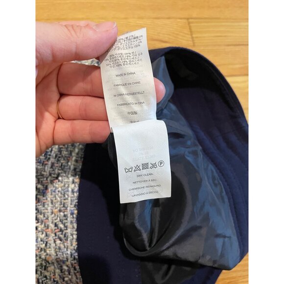 J Crew Womens Tweed Mini Skirt Size 4 Frayed Punk Coquette Preppy Feminine Soft - Picture 12 of 13